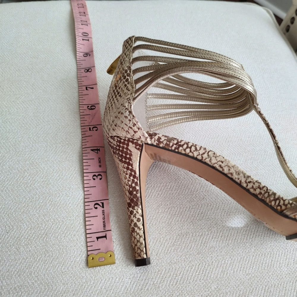 Vince Camuto Snake Print Heels - Picture 7 of 7